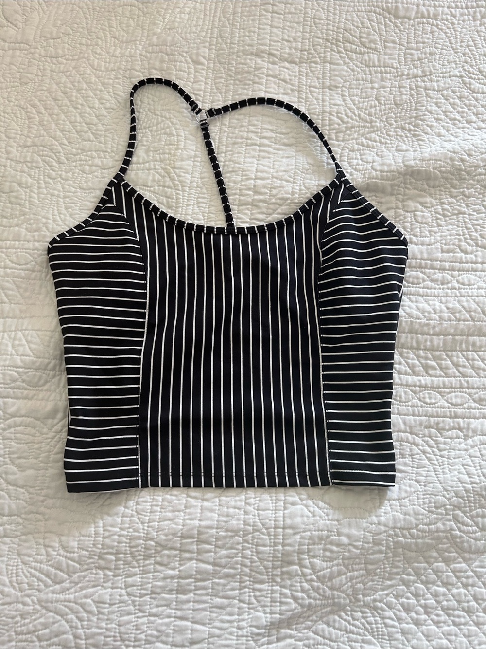 GAP Black Racerback Side-Drawstring Tank - Picture 4 of 6